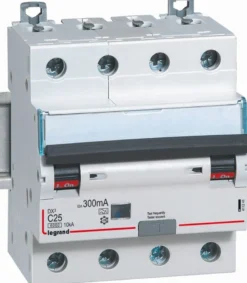 Kombiafbryder DX3 Automatsikr/HPFI C 20A 30mA 4P 6/10kA type A