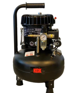 Kompressor 50L, Lydsvag, 230V, 0,5hk, 8bar, 15L, 40dB