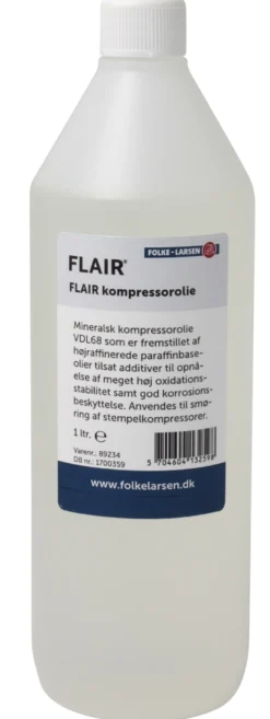 Kompressorolie Rando 68, 1 liter