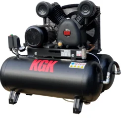 Kompressor, 2x90L, 5,5 HK, Lyddæmpet, Heavy Duty