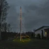 Konstsmide flagstangskæde, 3x136 LED, 19 meter