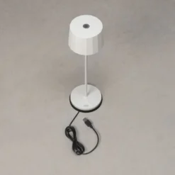 Konstsmide Positano bordlampe USB, 35 cm, med lysdæmper