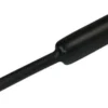 Krympeslange TV sort med lim, 6/2 mm, 1 meter