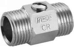 Kuglehane Securex np/np kort krom - 1/2"