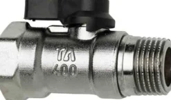 Kuglehane TA 400 mf/np m. håndtag - 1/2"