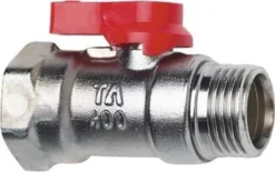Kuglehane TA 400 mf/np m. håndtag - 1/2"