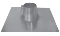 Øland tagindækning TID-0-400, Ø400 mm, 0-5°, galvaniseret, inkl. rørkrave