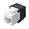 Lanview Cat5e uafskærmet flip jack keystone