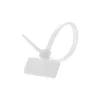 Lanview kabelbinder med ID-mærke hvid 152,4 x 3,81 mm