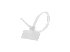Lanview kabelbinder med ID-mærke hvid 152,4 x 3,81 mm