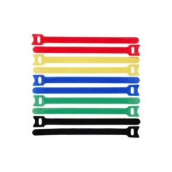 Lanview Kabelbinder, velcro, 150 mm x 12 mm, flerfarvet