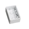 Lanview overflademonteringsboks 1½ modul FUGA FIT hvid