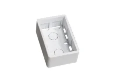 Lanview overflademonteringsboks 1½ modul FUGA FIT hvid