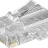 Lanview RJ45 stik til fladkabel, 8 pins