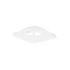 Lanview Selvhæftende kabelstrips holdere, 25 mm x 25 mm, 50 stk., hvid