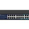 Lanview Uadministreret Ethernet-switch, 24-port, Fuldt Gigabit, Intelligent