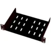 Lanview 10" 1U fast hylde 150 mm dybde sort