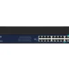 Lanview unmanaged, 24-port, full gigabit, intelligent ethernet switch, 1U rackmonteret