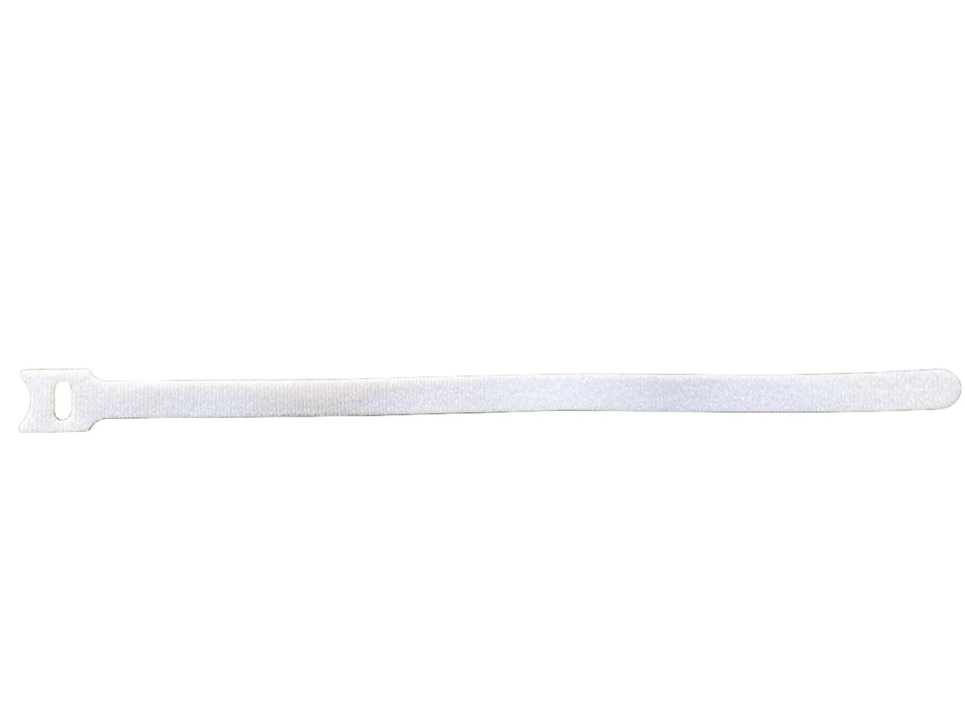 Lanview Velcrobånd, 15 cm x 12 mm, hvid