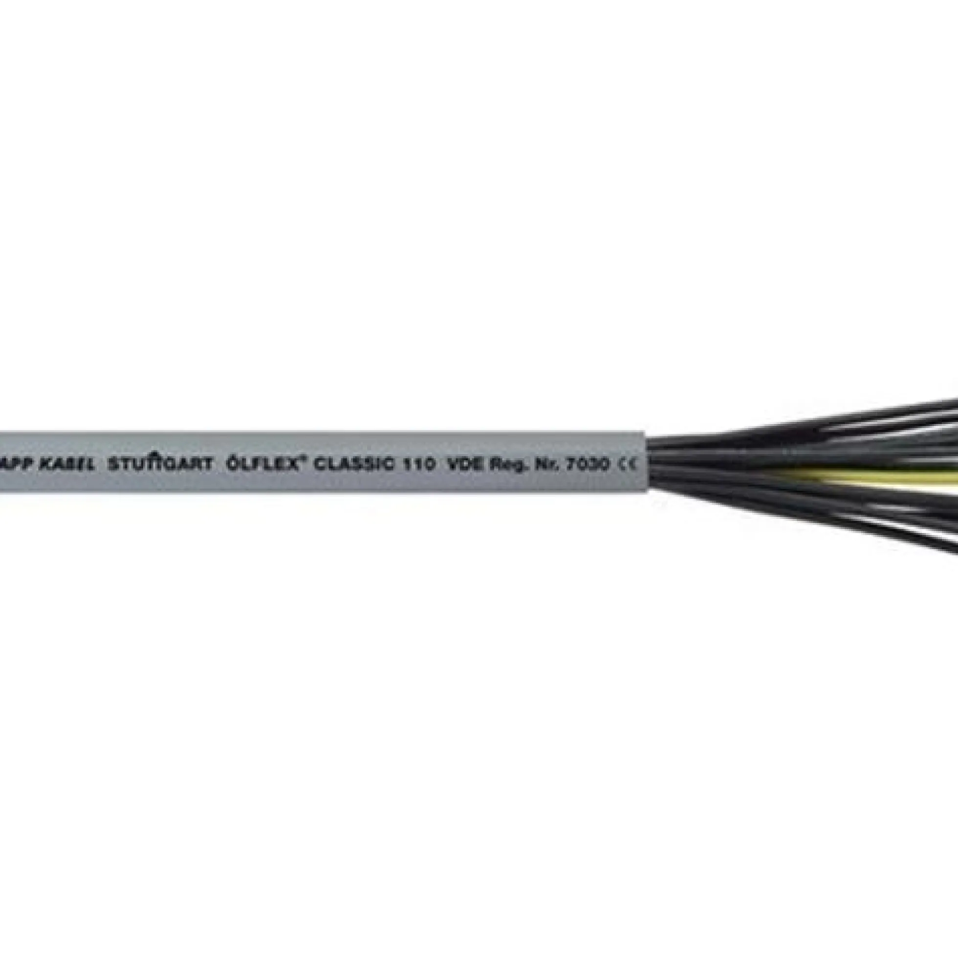 LAPP styrekabel Ölflex Classic 110, 7G0,75, grå - 100 meter