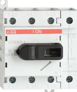 Lastafbryder 4POL, 63A, modulær - ABB