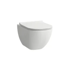 Laufen Basal toiletpakke, komplet inkl. cisterne, toiletskål, soft close toiletsæde og trykknap