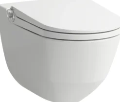 Laufen CLEANET RIVA Rimless, Douchehængeskål 600x395mm. Hvid LCC glasur.