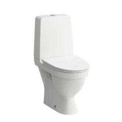 Laufen Kompas gulvstående toilet, skjult P-lås, hvid