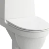 Laufen Kompas Gulvstående toilet med åben S-lås, 650x360mm. Hvid LCC glasur.