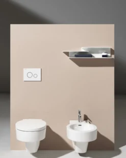 Laufen LIS betjeningsplade AW105, duoskyl (flere varianter)