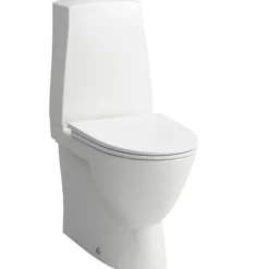 Laufen Pro N Gulvstående toilet med P-lås, BTW, hvid LCC glasur