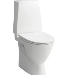 Laufen Pro N Gulvstående toilet, skjult S-lås, hvid LCC glasur