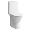 Laufen RIGO Gulvstående toilet, P-lås, 650x360mm. Hvid.