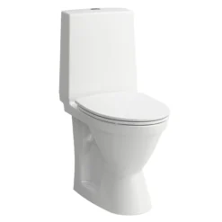 Laufen RIGO Gulvstående toilet, P-lås, 650x360mm. Hvid.