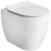 Lavabo Glomp BTW gulvstående toilet, uden cisterne, uden sæde, hvid