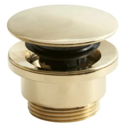 Lavabo Luna universal pop-up bundventil, Ø63 mm, messing