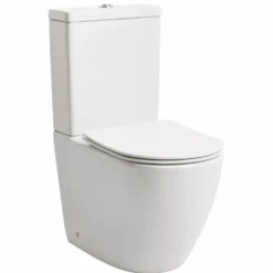 Lavabo Studio gulvstående BTW toilet inkl soft close sæde, hvid