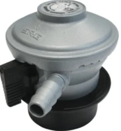 Lavtryksregulator, 30 mbar, til flaskegas med click-on ventil