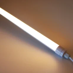 LED armatur, gennemfortrådet, IP65, Ø25cm