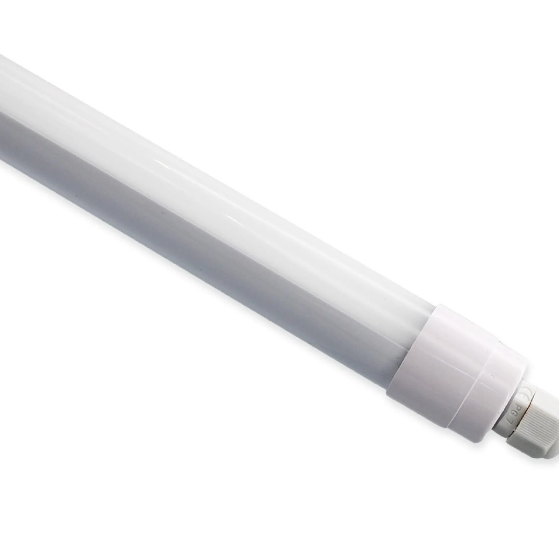 LED armatur, gennemfortrådet, IP65, Ø25cm