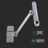 LED billede-/spejllampe, krom, 3000K, Ø640mm, 13W - V-Tac Pro Serie