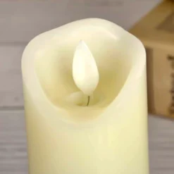 LED bloklys, 15 cm, batteri, indendørs (restsalg)