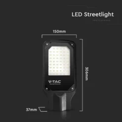 LED Gadelygte, 50W, 6500K, 4270lm, RA70, IP65 - V-Tac