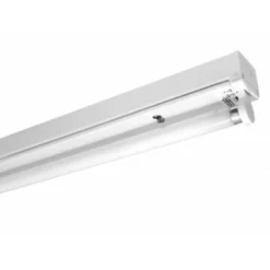 LED Grundarmatur til 1 x T8 LED-rør, indendørs IP20, 230V