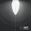 LED Kertepære, 4.5W, E14 fatning, 4000K, 470lm, RA80 - V-TAC