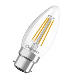 LED kerte 4W/827 (40W) fil B22D - Osram
