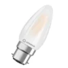 LED kerte 4,9W/827 (40W) mat, B22D - Osram
