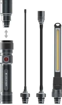 Ledlenser Workers Friend, 4-i-1 multifunktionslampe, 280 lumen