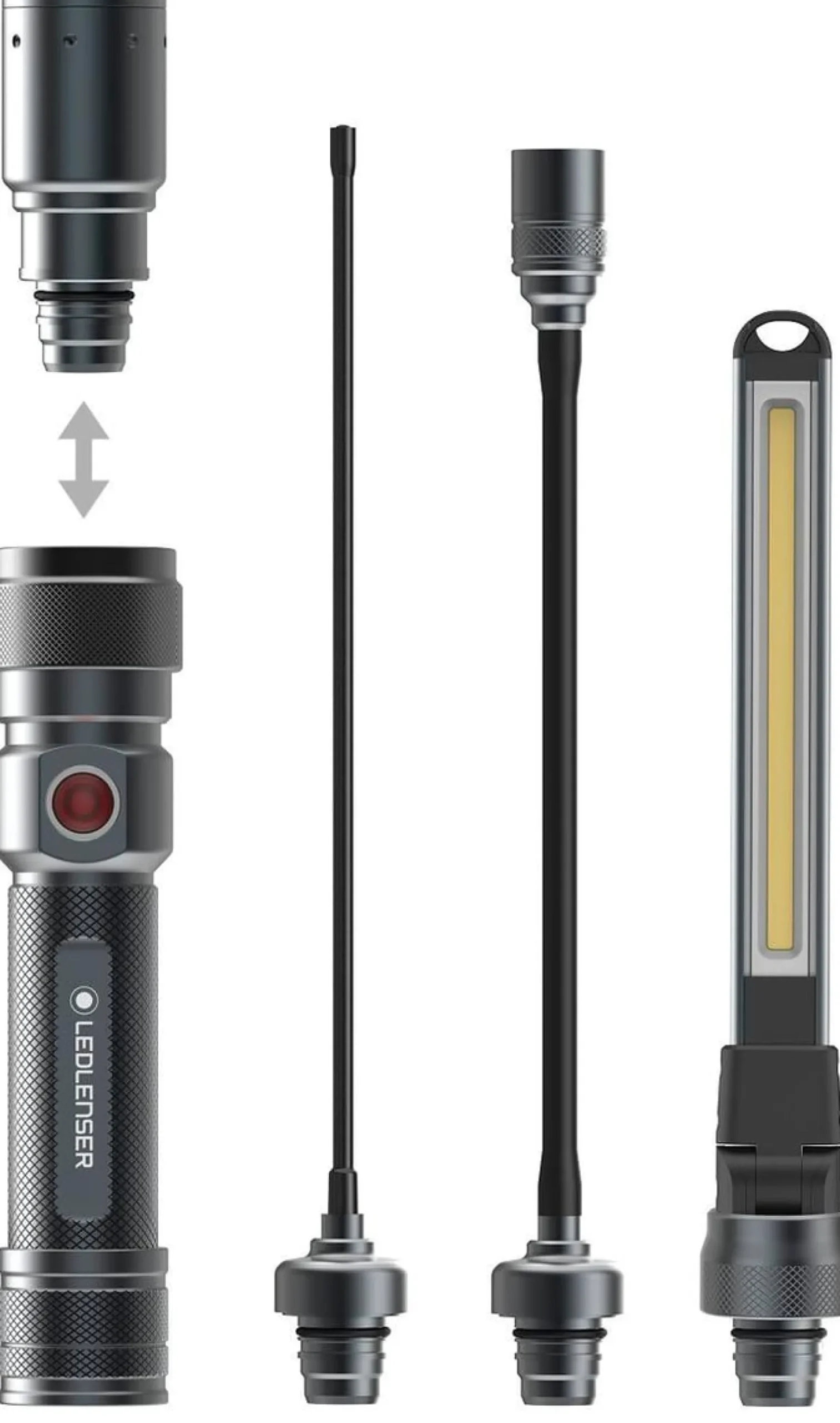 Ledlenser Workers Friend, 4-i-1 multifunktionslampe, 280 lumen