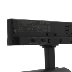 LEDlife CCT justerbar skinnespot 28W, sort - Justerbar CCT + lysstyrke, RA90, 3200lm, Flicker free, 3-faset